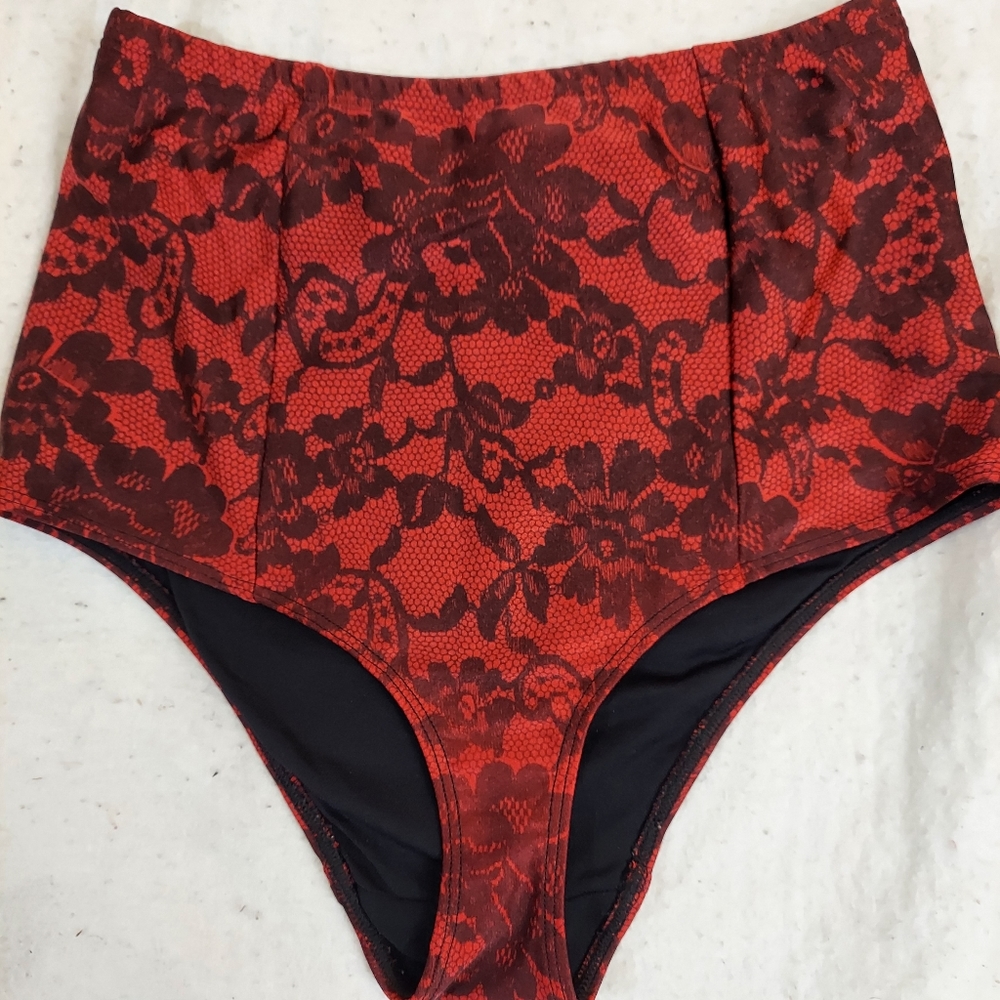 American Apparel High Waisted Bikini bottom